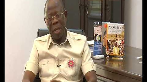 The Platform: Big Talk with APC National Chairman, Adams Oshiomhole
