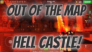 Pixel Gun 3D - Out Of The Map Hell Castle