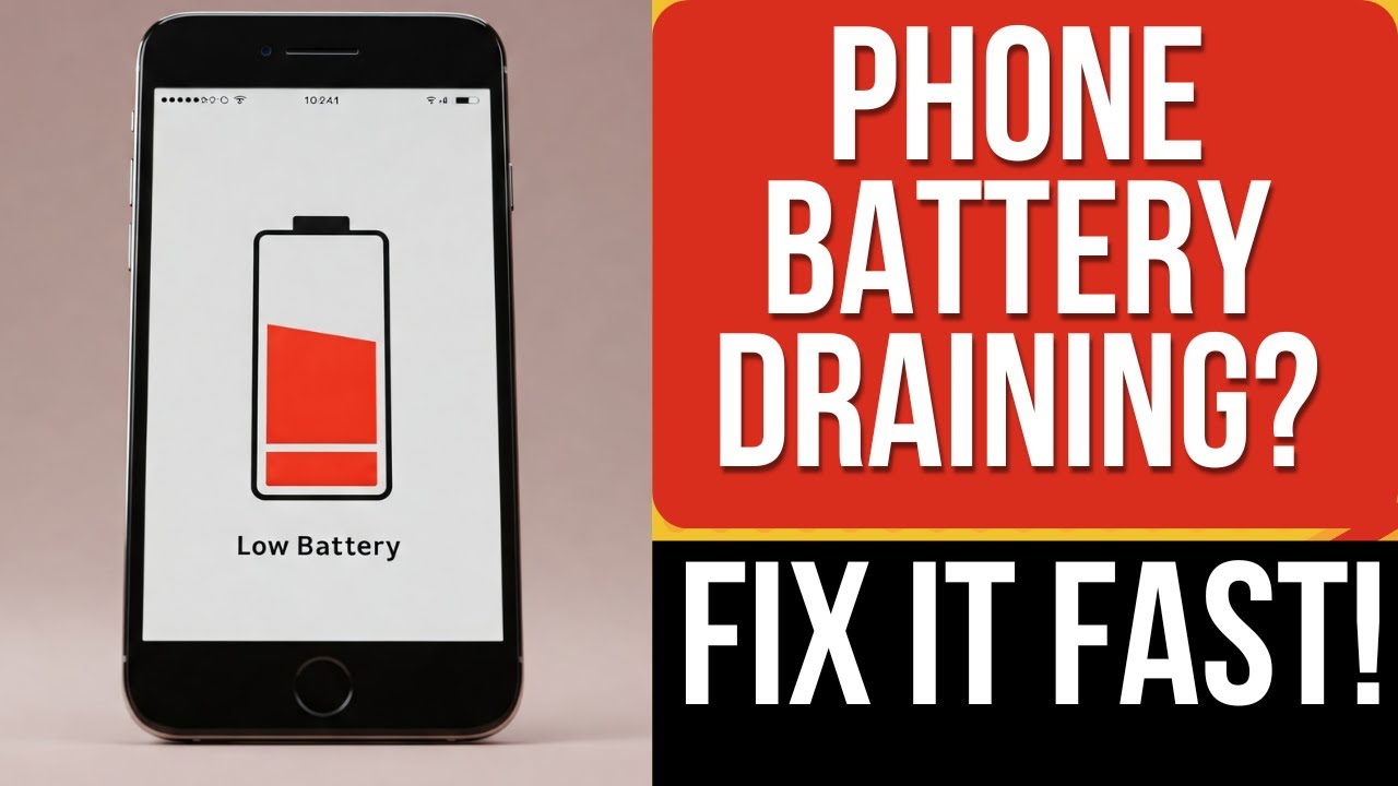 Why Is My Phone Battery Draining So Fast? (Top Fixes That Actually Work ...