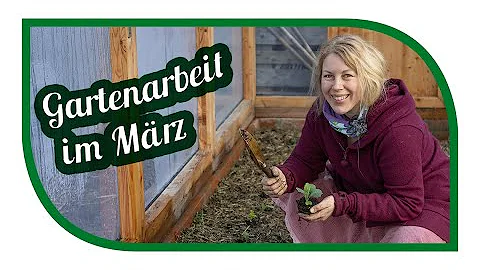 Was kann man im März im Gewächshaus Pflanzen?