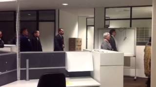 Karakia at the new Rotorua Police Station