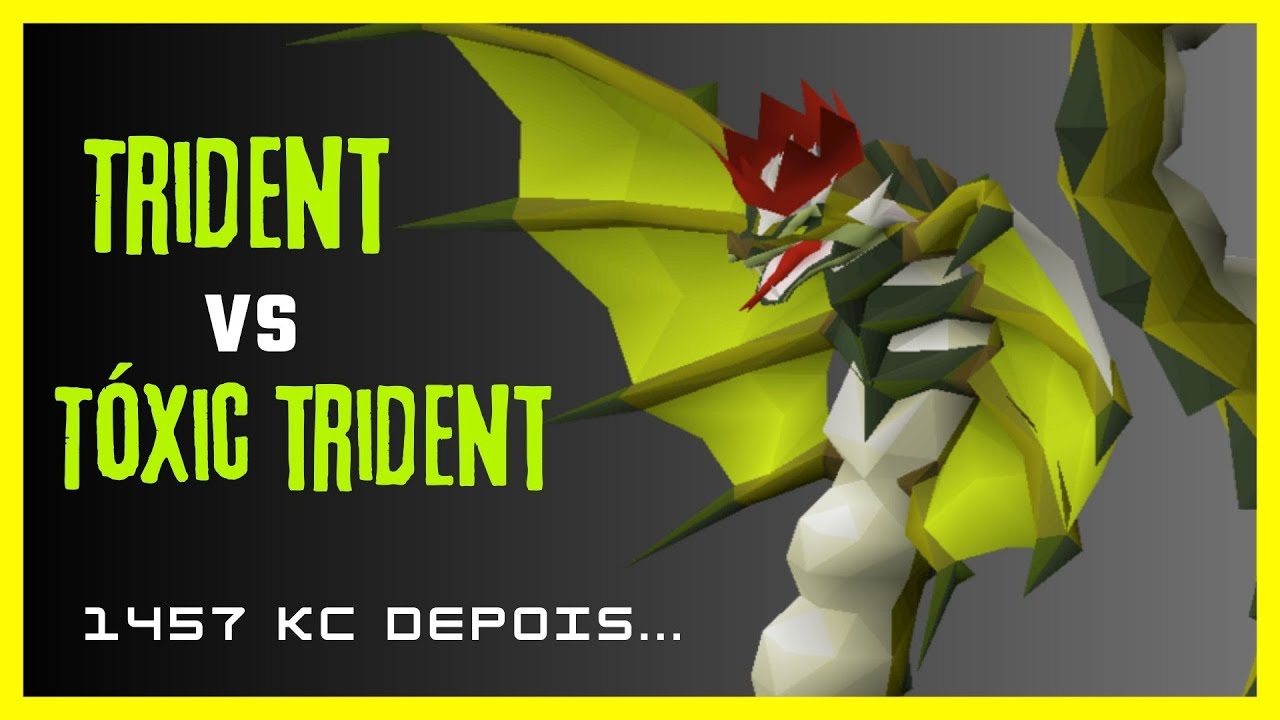 Diferença entre Trident Staff vs Tóxic Trident Osrs Br YouTube