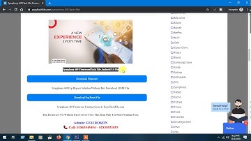 Download Symphony i69 Flash File Firmware *Exclusive*