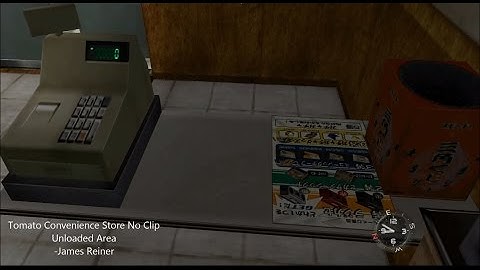 Shenmue Hack: Tomato Convenience Store No-Clip + Unloaded Areas