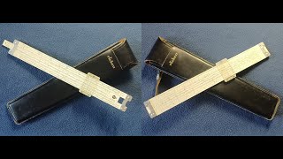 SHOW AND TELL 125: Slide Rule, Pickett SYNCHRO-SCALE MODEL N803-T LOG LOG SPEED RULE DUAL BASE