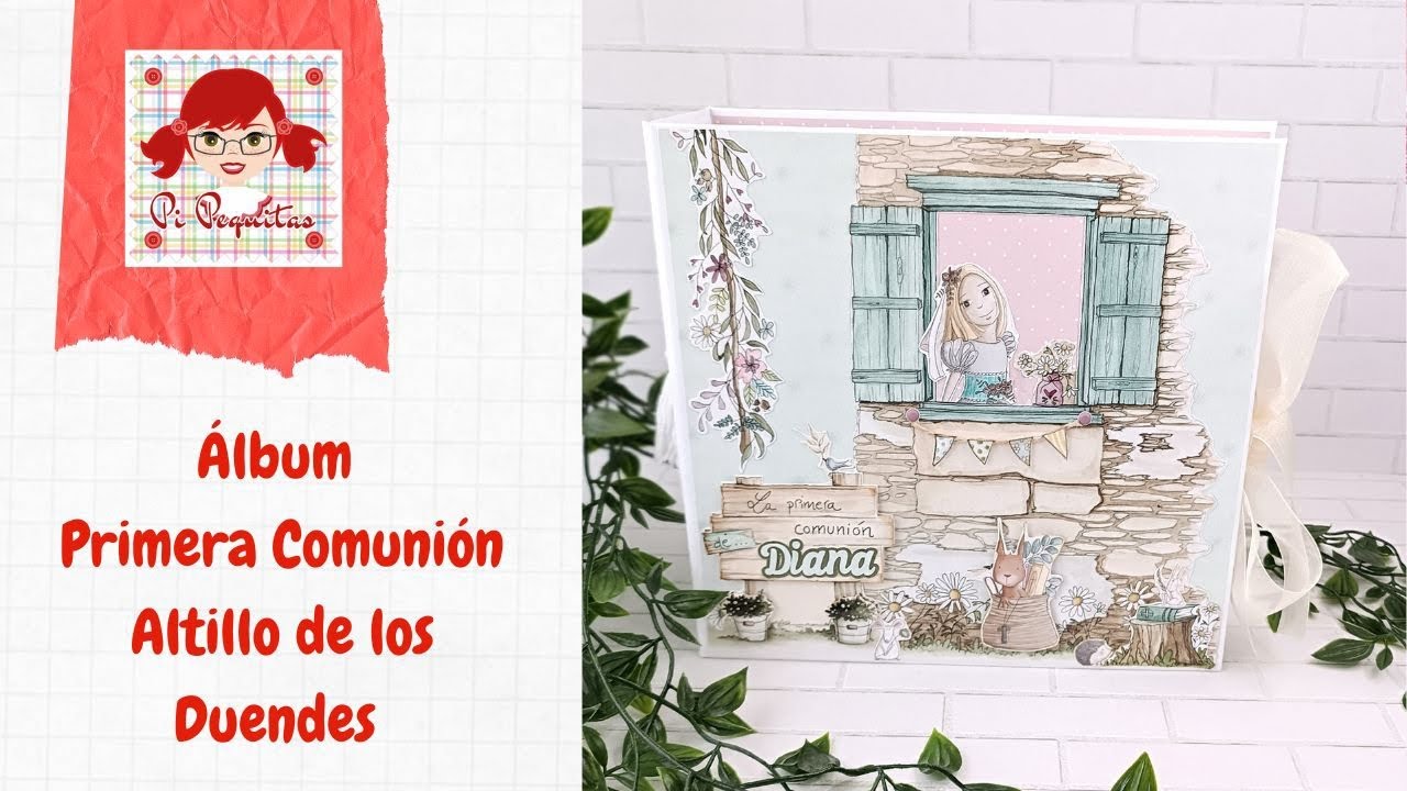 Álbum Primera Comunión niña El Altillo de los Duendes