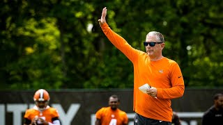 Jim Schwartz Mic'd Up at Browns Mandatory Minicamp - Sports4CLE, 6/25/24