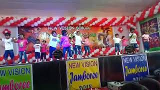 New Vision School cultural Jamboree ,Song Performed by UKG Girls.
