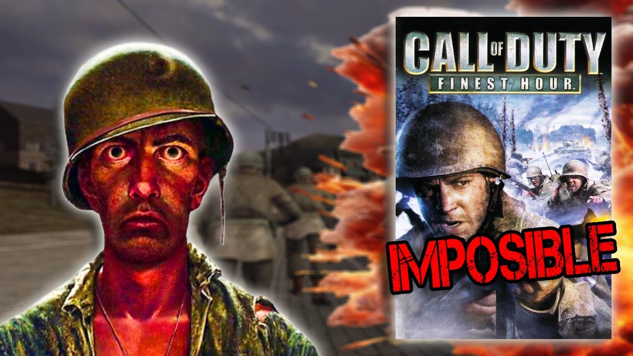 CALL OF DUTY FINEST HOUR es el COD MAS DIFICIL QUE EXISTE |LENDO|