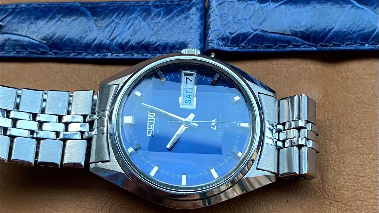 Vintage July 1972 Seiko LM 5606-7190 w/ modded crystal upgrade - fully  serviced - 100% Original - YouTube