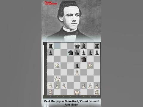 Opera Game - Paul Morphy Metal Print for Sale by GambitChess