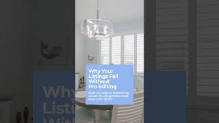 Polished Listing Presentations with Professional Editing