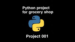 Python small project on ration shop items .PYTHON | PROGRAMMING| 001