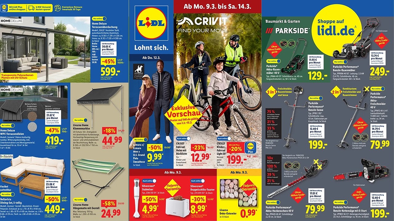 Lidl Prospekt ab 09.03.2026 🛒 Mega Angebote der Woche! 🔥 KW 11 Deals – Das musst du sehen!