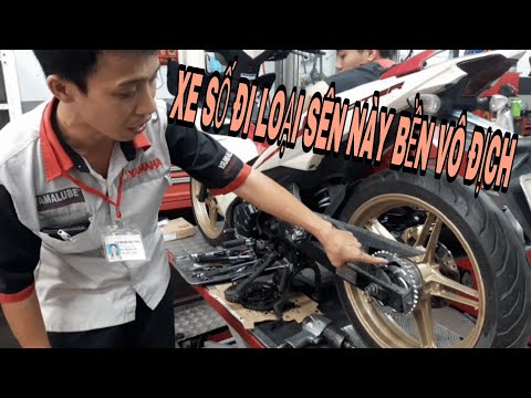 Video SÊN r15 gắn Cho xe Exciter 150,winner x,satria hay... - youtube