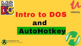 Intro to DOS & AutoHotkey | Learn how the Command prompt can save you!