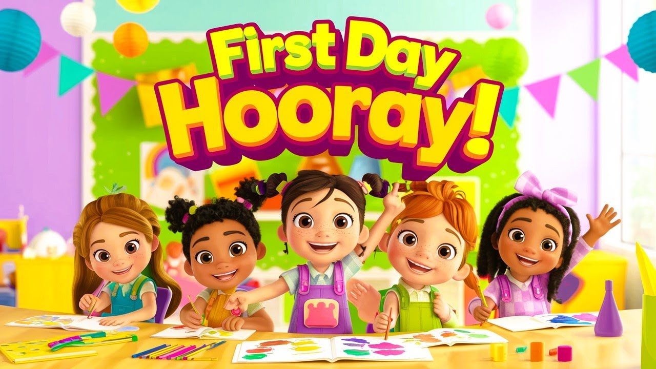 First Day Hooray! Sing Along & Celebrate Starting School! YouTube