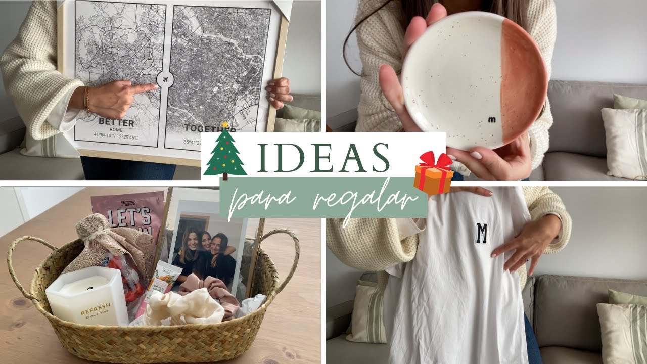 50 IDEAS PARA REGALAR EN NAVIDAD 🎄 PAPÁ, MAMÁ, HERMANOS, NOVIO Y MEJOR  AMIGA / Lorena G 💜 