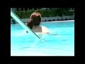 Japanese girl swimming