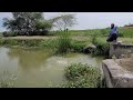 Best small hook fishing in Villages|Fisher Man Catching in catfish and Tilapiafishes fishing
