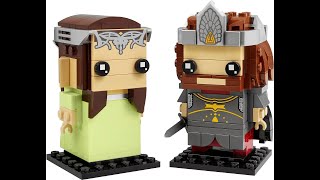 LEGO Brick Sketches | 40632 Aragorn & Arwen | Building instructions
