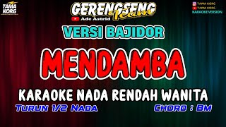 MENDAMBA KARAOKE!!! Ade Astrid | BAJIDOR