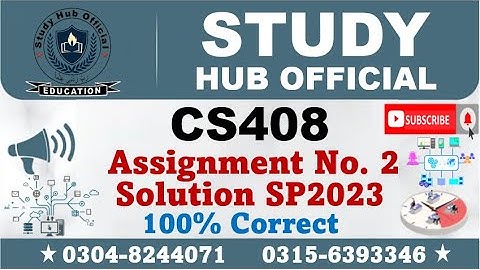CS408 Assignment 2 Solution Spring 2023, CS408 Assignment 2 solution 2023, CS408 assig 2 solution