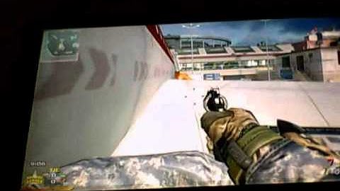 MW2 Terminal Airplane wing glitch