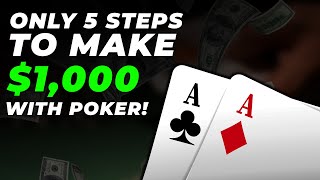 How To Make Your First $1,000 With Poker! screenshot 5