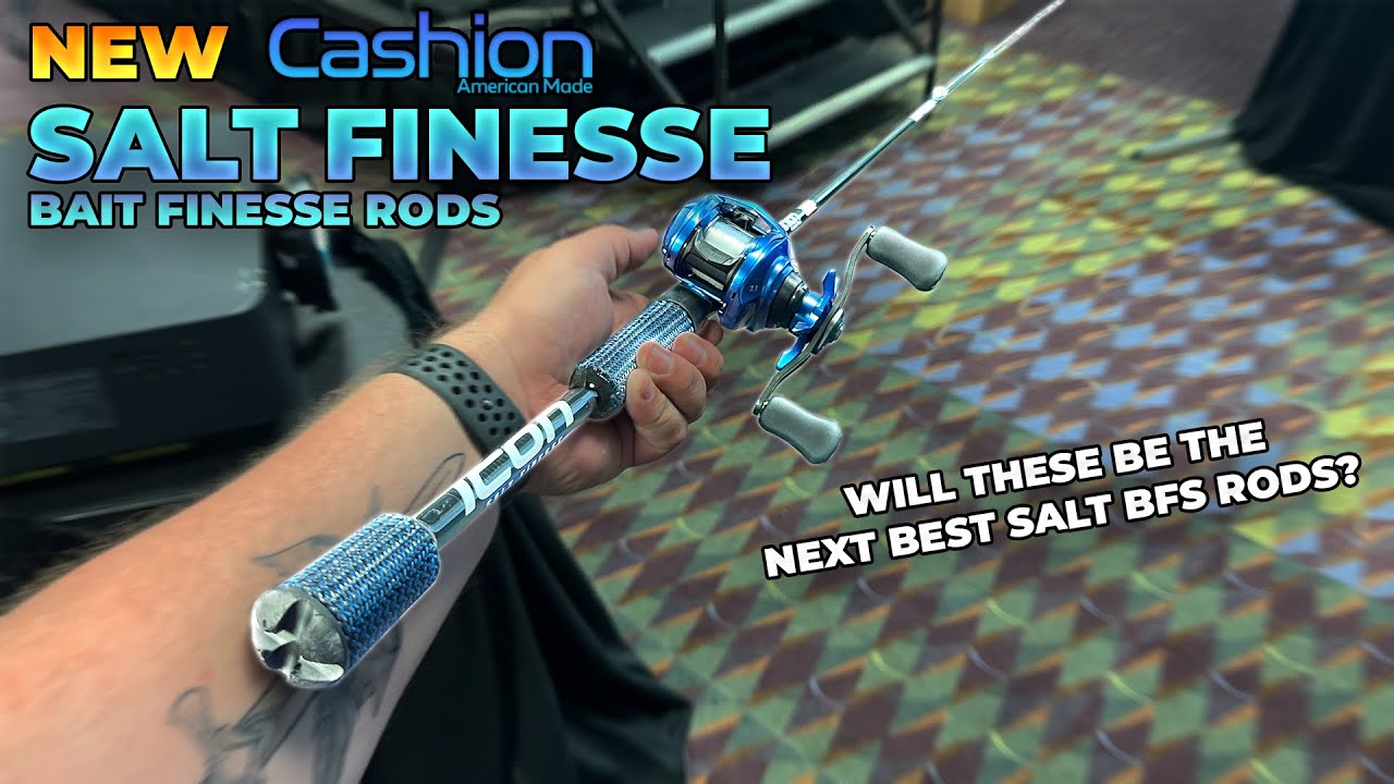 New Cashion Salt Finesse Rod Will Change the Saltwater BFS Game! 