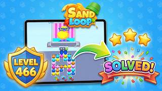 Celebrity 🏖️ Sand Loop Level 466 Walkthrough | Solution & Gameplay (Voodoo) 🧠 Net Worth