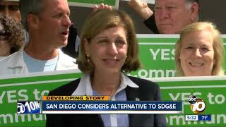 San Diego considers alternative to SDG&E