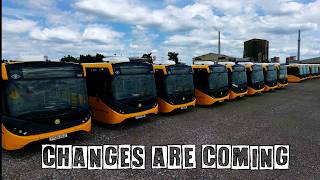 First Look At Brand New Buses For Liverpool City Region Franchising Stored In THIS Widnes Compound 