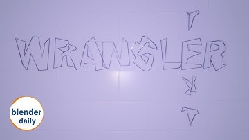 The Wrangler: Curve Parameter Node | blender geonodes fields daily, tip 34