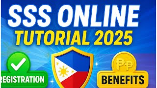 SSS ONLINE Tutorial 2025 (Registration + Benefits Guide) | Kuya App
