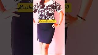meesho mini skirt under 200#meesho #haul #miniskirt#outfitideas #shorts