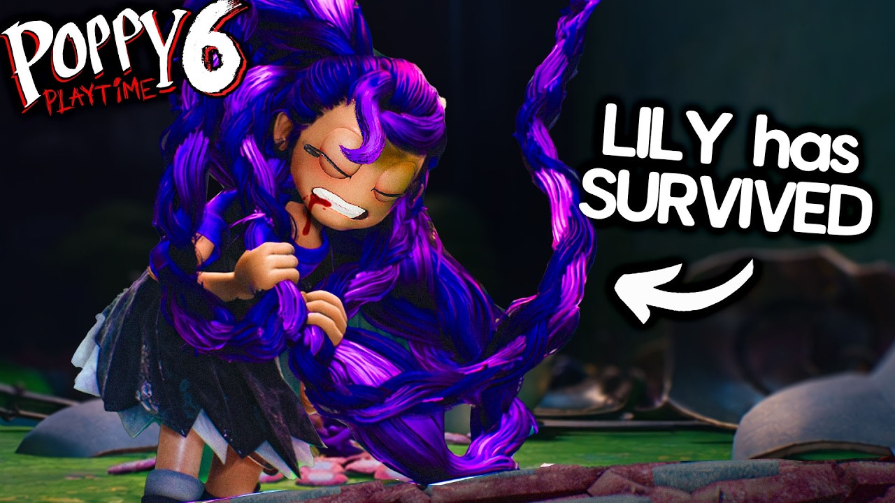 LILY LOVEBRAIDS survived for CHAPTER 6! (Secret Update) | Poppy Playtime [Chapter 5 Good Ending]