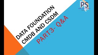 CSDM Data Foundations Part3