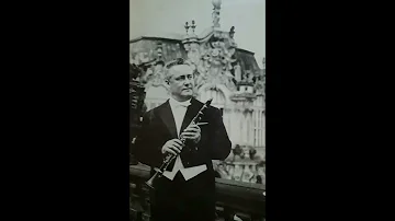 Weber Konzert für Klarinette Nr. 1 op. 73 Oskar Michallik Staatskapelle Dresden Kurt Sanderling