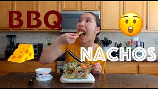 TASTY BBQ Chicken Nachos! | N.K. Cookery