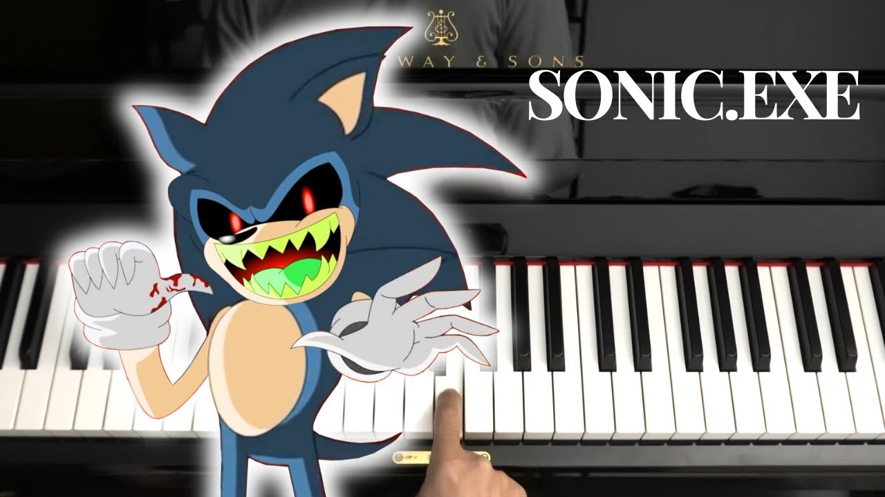 sonic exe - piano tutorial - YouTube