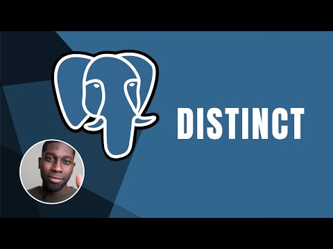 PostgreSQL: Distinct | Course | 2019