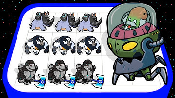 MERGE ARMY ROBOT ZOMBIES| Merge Monster Evolution Walkthrough Max Level Gameplay