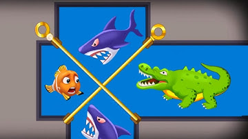 Save the fish Fishdom / Fish rescue game /ios android gameplay Walkthrough levels 1091-1100 Part #62