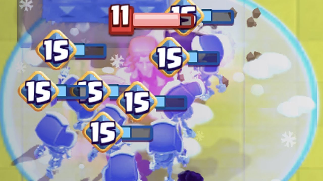 RAKİP ÇILDIRDI! Valkyrie Dondu Kule Gitti Clash Royale Yeni Mod