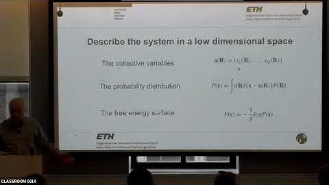 Machine learning and molecular dynamics - Michele Parrinello