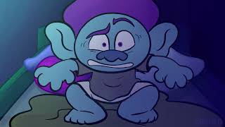 There’s a monster under Floyd’s bed - TROLLS BAND TOGETHER ANIMATION screenshot 5