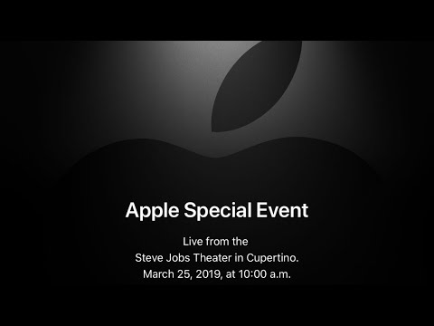 SPECIAL KEYNOTE APPLE 03/25/19 LIVE