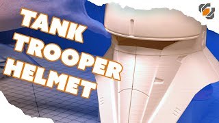 Printing the Rogue One Tank Trooper Helmet on a Cheap 3D Printer