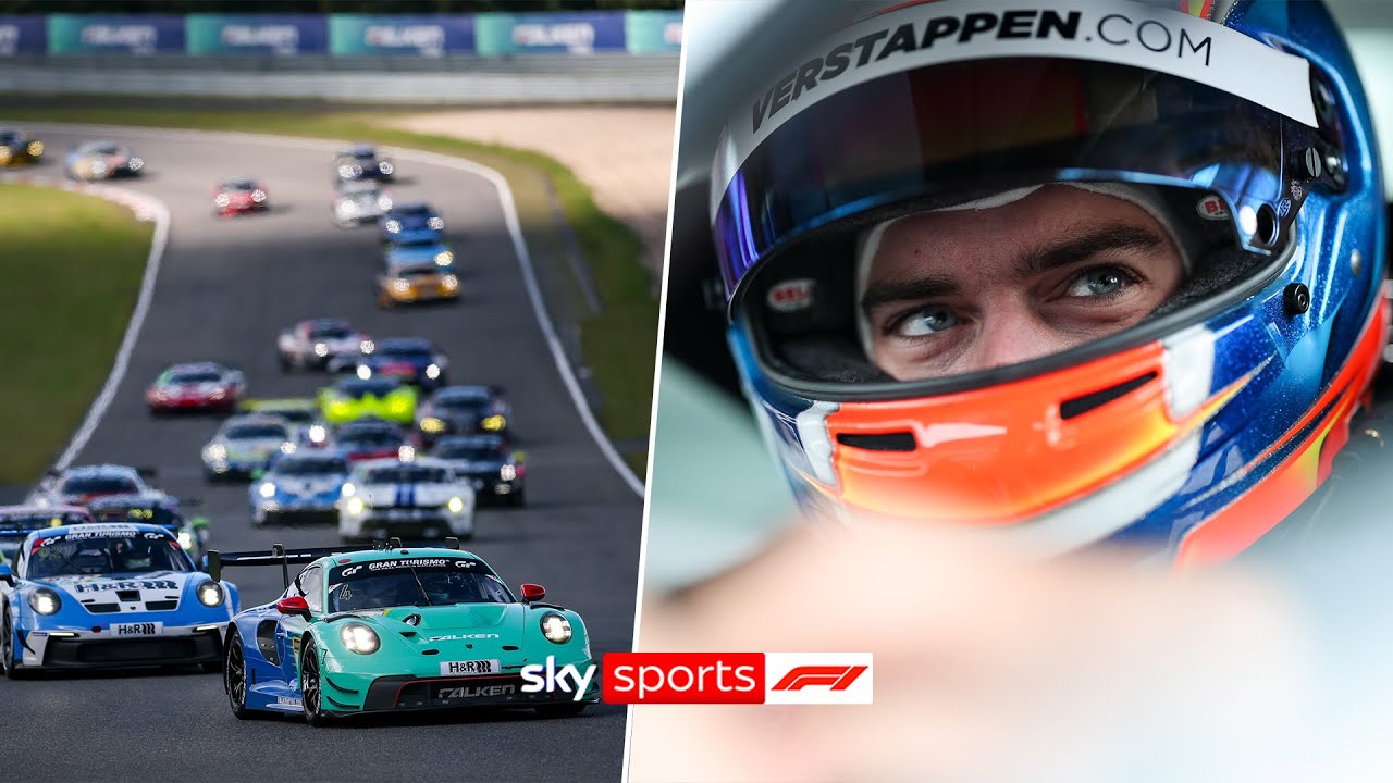 Max Verstappen makes debut at The Nordschleife in GT3 race!